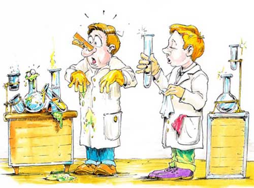 Анекдоты про химию