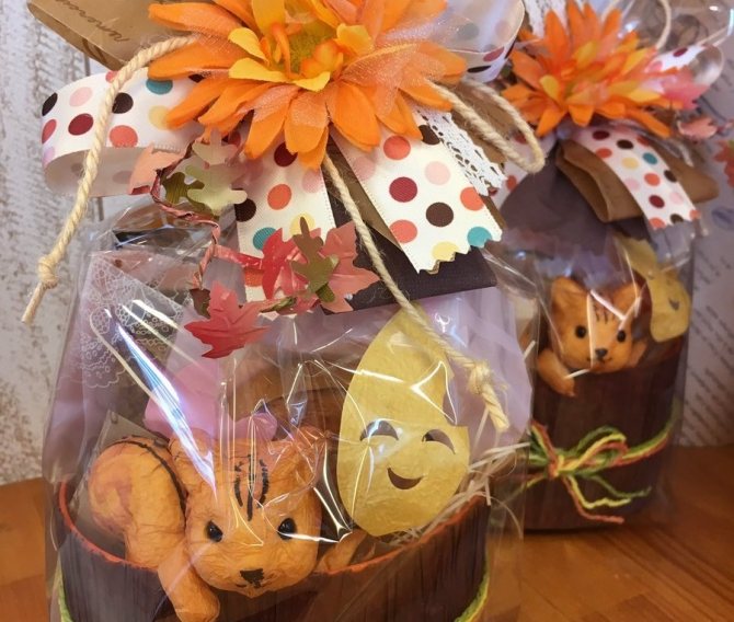 Красивое оформление подарка