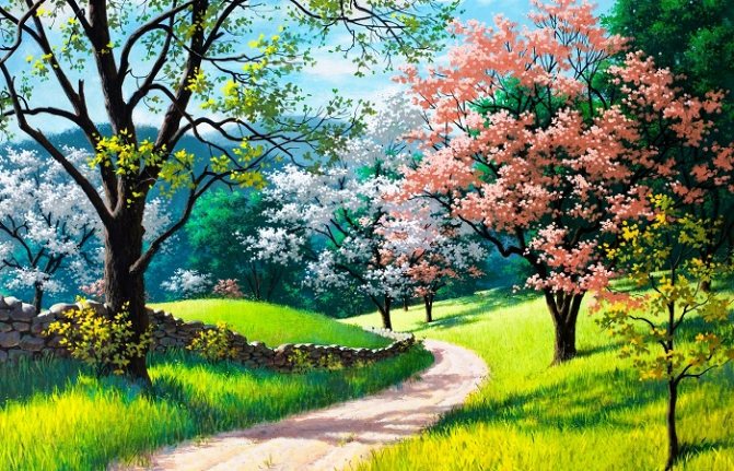 Майский пейзаж