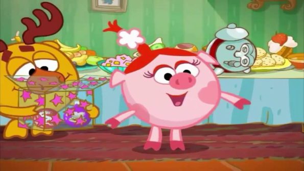 Смешарики. Горы и конфеты.