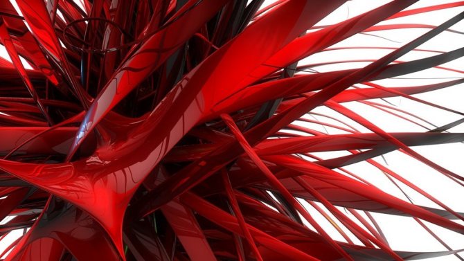 Великолепие красного